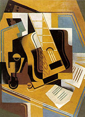 The Guitar 1918 By Juan Gris
