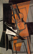 The Violin 1916 By Juan Gris