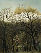 Rendezvous in the Forest 1889 By Henri Rousseau