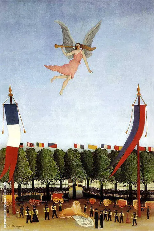 Liberty inviting the Artists 1906 By Henri Rousseau