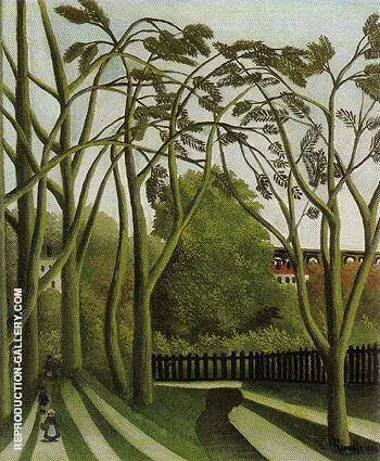 Spring in the Bievre Valley 1909 By Henri Rousseau