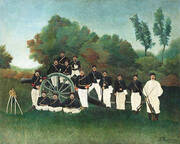 Artillerymen By Henri Rousseau