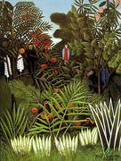 Exotic Landscape 1908 By Henri Rousseau