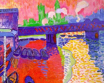 Charing Cross Bridge 1906 By Andre Derain