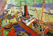 Pool of London 1906 By Andre Derain