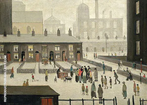 The Removal 1928 By L-S-Lowry