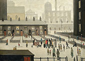 The Removal 1928 By L-S-Lowry