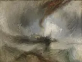 Snow Storm 1842 By Joseph Mallord William Turner