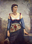 Agostina 1866 By Jean-baptiste Corot