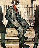 Unemployed 1937 By L-S-Lowry
