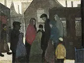 Pit Tragedy 1919 By L-S-Lowry