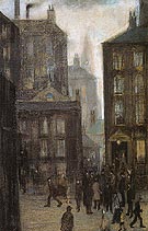 The Lodging House 1921 By L-S-Lowry
