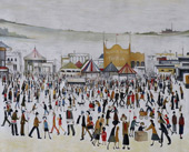 The Fun Fair at Daisy Nook 1953 By L-S-Lowry