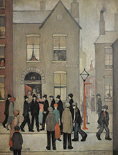 The Arrest 1927 By L-S-Lowry