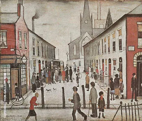 The Fever Van 1935 By L-S-Lowry