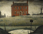 The Empty House 1934 By L-S-Lowry