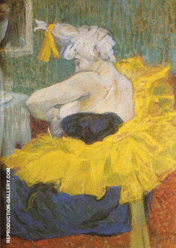 The Clowness Chau U Kao By Henri De Toulouse Lautrec