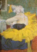 The Clowness Chau U Kao By Henri De Toulouse Lautrec