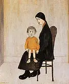 Mother and Child 1956 By L-S-Lowry