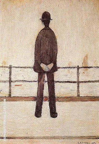 An Old Man and the Sea By L-S-Lowry