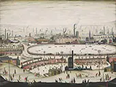 The Pond 1950 By L-S-Lowry