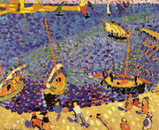 Boats at Collioure 1905 By Andre Derain