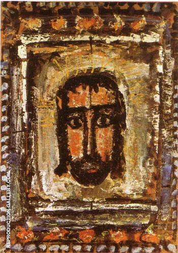 The Holy Face 1935 By George Rouault