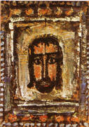 The Holy Face 1935 By George Rouault