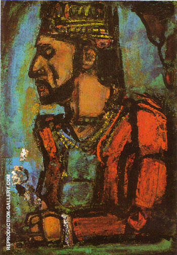 The Old King 1937 by George Rouault | Oil Painting Reproduction