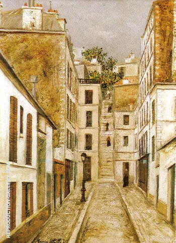 Impasse Cottin 1911 By Maurice Utrillo