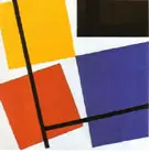 Simultaneous Counter Composition By Theo van Doesburg