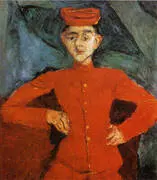 Page Boy at Maxim's 1925 By Chaim Soutine