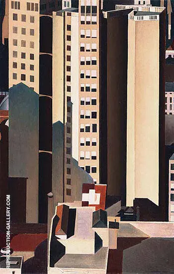 Skyscrapers 1922 By Charles Sheeler