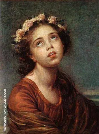 The Daughter's Portrait By Elisabeth Vigee Le Brun
