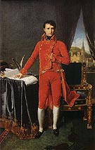 Bonaparte as First Consul 1804 By Jean-Auguste-Dominique-Ingres