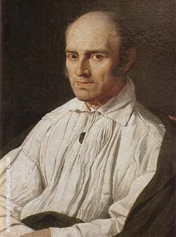 Pere Desmarets 1805 By Jean Auguste Dominique Ingres