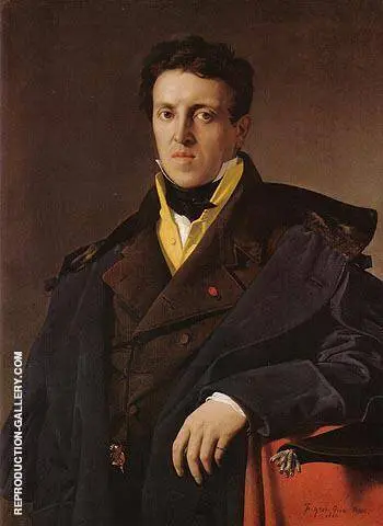 Charles Marie Jean Baptiste Marcotte 1810 By Jean Auguste Dominique Ingres
