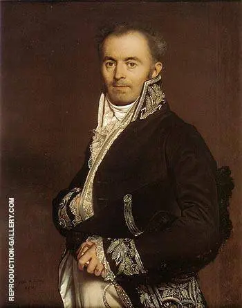 Hippolyte Francois Devillers 1811 By Jean Auguste Dominique Ingres