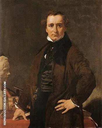 Lorenzo Bartolini 1820 By Jean Auguste Dominique Ingres