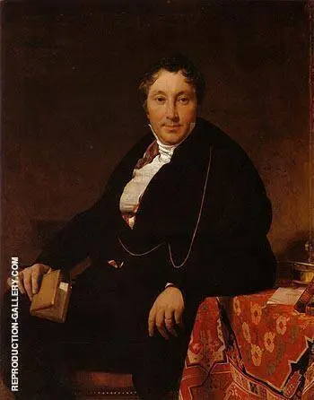 Jacques Louis Leblanc 1823 By Jean Auguste Dominique Ingres