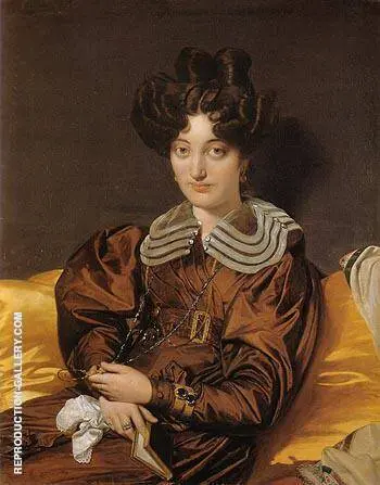 Madame Marie Marcotte 1826 By Jean Auguste Dominique Ingres