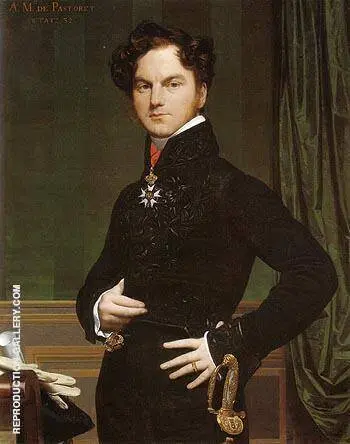 Amedee David Comte de Pastoret 1826 By Jean Auguste Dominique Ingres