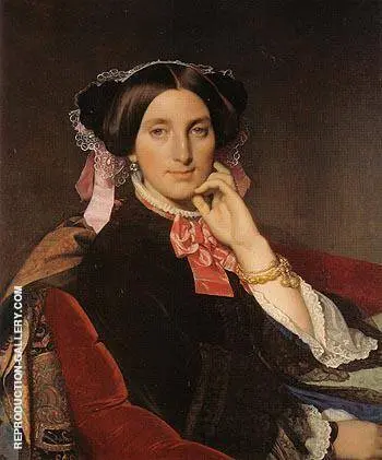 Madame Henri Gonse c1845 By Jean Auguste Dominique Ingres