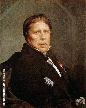 Self Portrait at the Age of Seventy nine 1859 By Jean Auguste Dominique Ingres