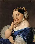 Madame J A D Ingres 1859 By Jean Auguste Dominique Ingres
