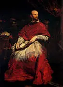 Cardinal Bentivoglio 1623 By Van Dyck
