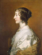 Henrietta Maria By Van Dyck