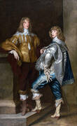Lord John Stuart and his Brother Lord Bernard Stuart By Van Dyck