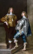 Lord John Stuart and his Brother Lord Bernard Stuart By Van Dyck