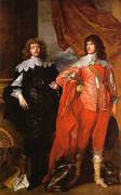 War and Peace a double portrait of George Digby, 2nd Earl of Bristol and William Russell, 1st Duke of Bedford By Van Dyck